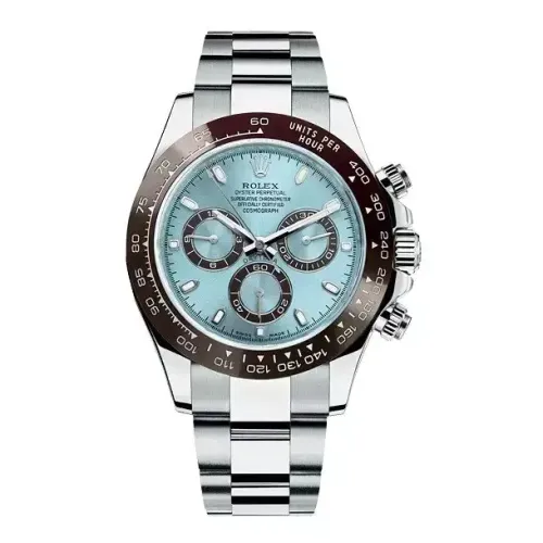 Relogio Rolx Daytona Azul Automatico Safirado Pulseira Aço 40mm