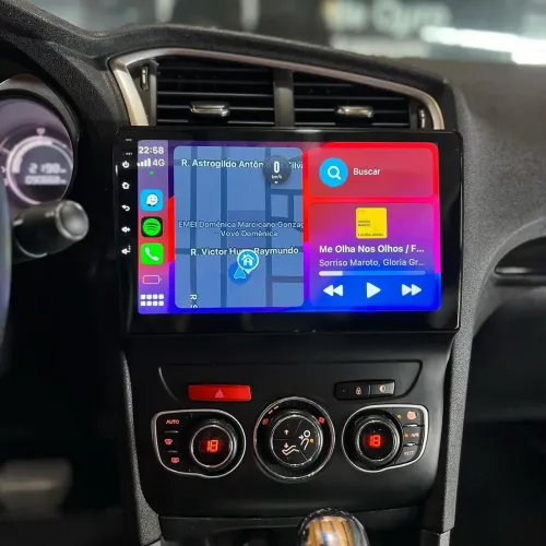 Multimídia Android 9 polegadas c4 lounge 