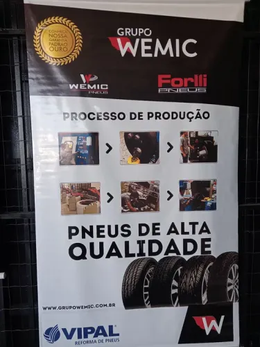 PNEU 205/60 R15 WEMIC FORLLI 5 ANOS DE GARANTIA
