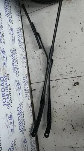 Par de Haste limpador de parabrisa Honda Fit ano 2013 com palhetas.