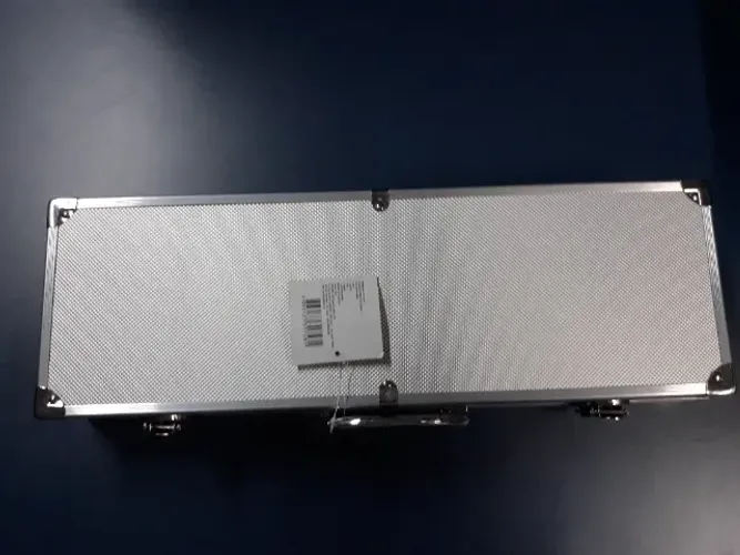 Kit para Churrasco com 4 Peças em Inox - Maleta de Alumínio Nunca foi usado!