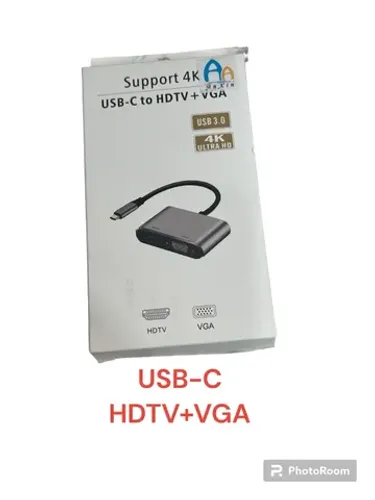 USB - C HDTV + VGA USB 3.0 4K