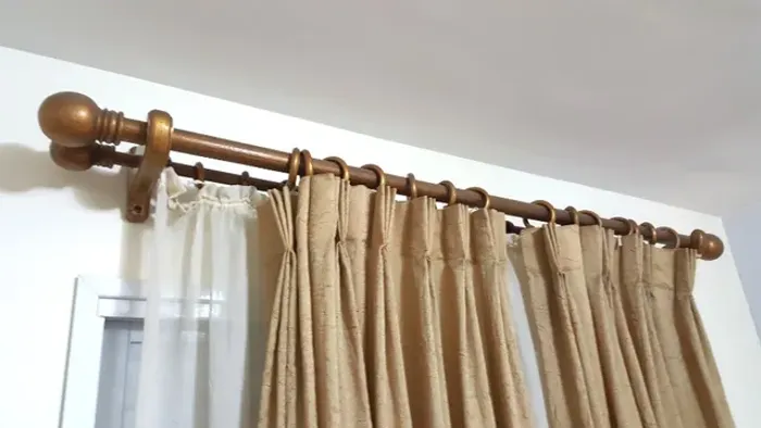 Cortina com Varão Estilo Americana