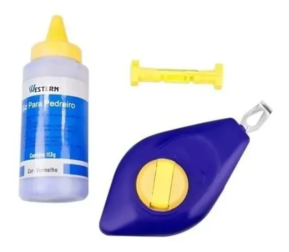 Kit Pedreiro Gesseiro Giz Linha