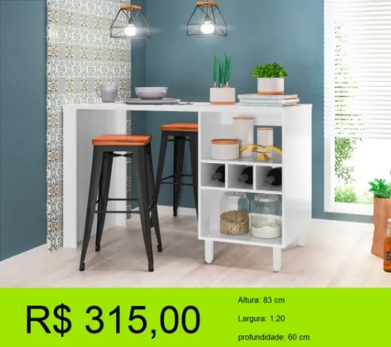 Mesa balcão