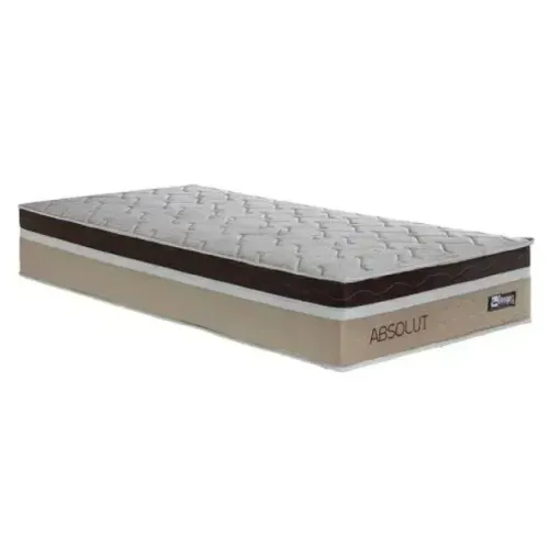 Colchão de Solteiro com Molas ensacadas - Espuma D28 e 32cm de Altura