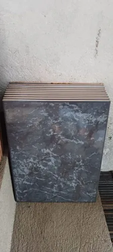 Lote Piso Azulejo Cinza Incepa Raro Retrô 25 X 33 - 10 Peças