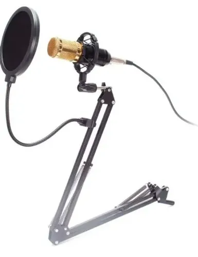 Kit microfone condensador BM-800