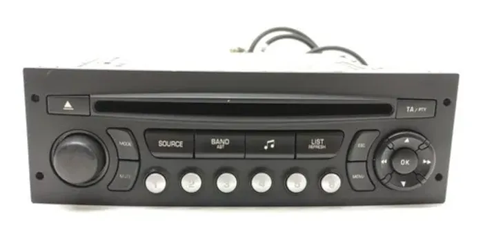Rádio Aparelho Som Citroen C4 2008 2009 2010 2011 2012 2013