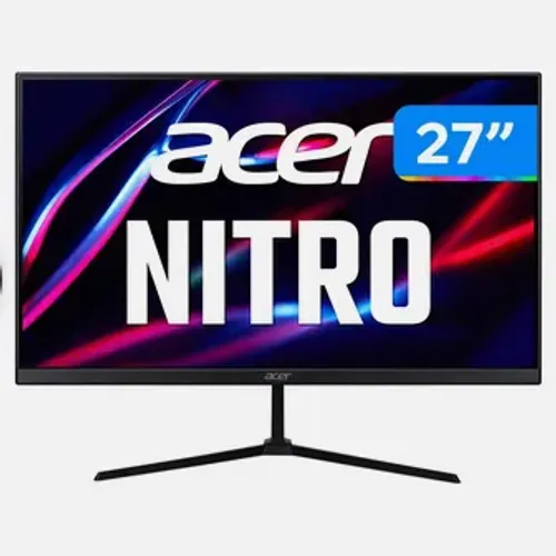 Monitor Gamer Acer Nitro KG273, 27 polegadas, 100 Hz, 1ms, IPS, Novo, Lacrado