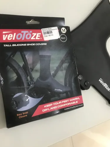 Capa de sapatilha ciclismo velotoze