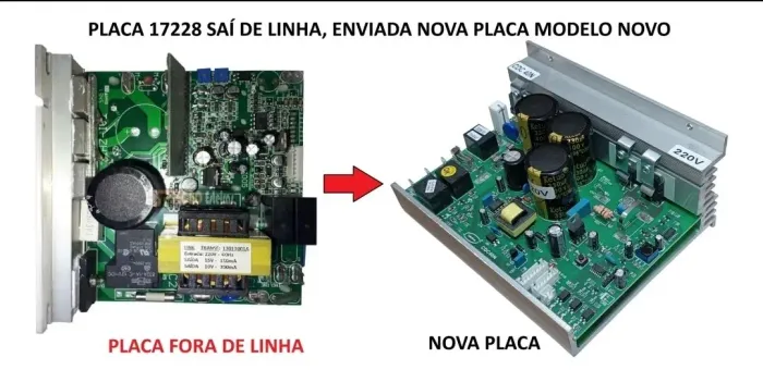 Placa para esteira Athletic