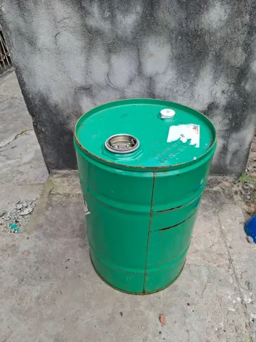 Tambor Tamborete tunel tonel metálico pequeno