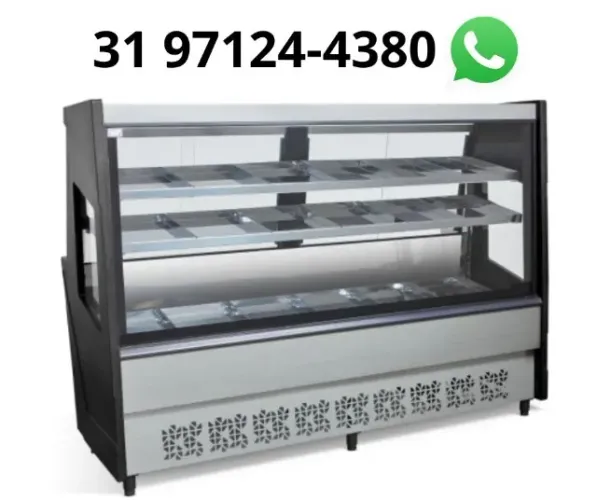 Balção de Açougue Avícola Preto 2m Polar
