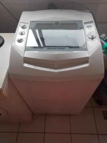 Máquina de Lavar Roupa Brastemp 9 Kg com cesto de inox