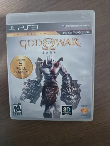 Jogos PS3 - God of War saga, God of War ascension, Call of Duty Ghosts