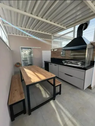 Mesa de Jantar industrial 