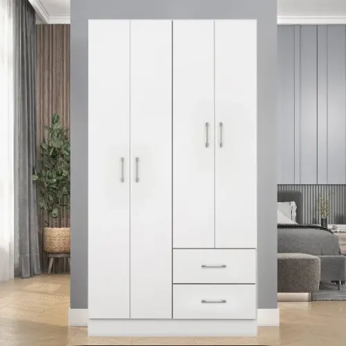 Guarda Roupa 4 Portas 2 gavetas DIVIDIMOS EM ATÉ 10X SEM JUROS