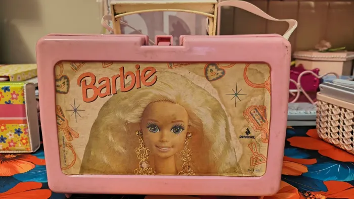 Lancheira antiga da Barbie 