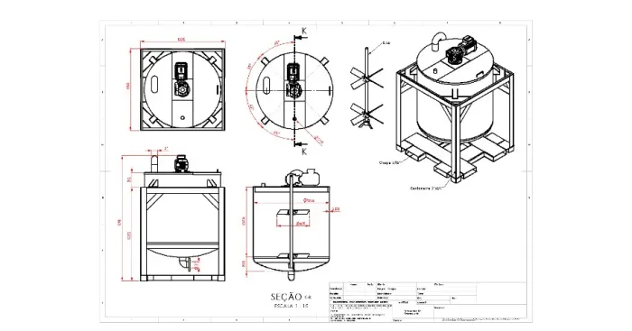 Converter Planta de Papel para CAD