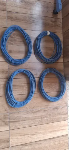 Vendo  88 metros de cabo elétrico 6mm (4 X 22,5 metros)