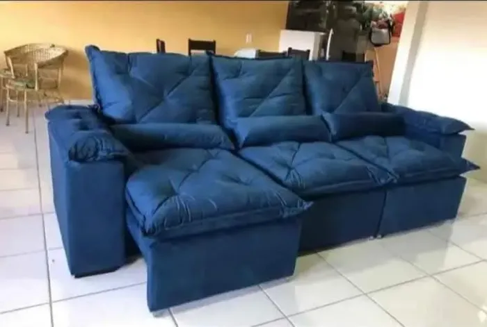 Promoção somente essa semana sofá retrátil e Reclinável 2.70m