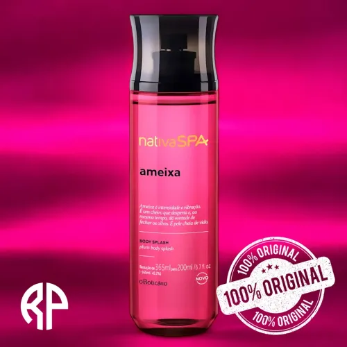 BODY SPLASH NATIVASPA AMEIXA - OBOTICARIO