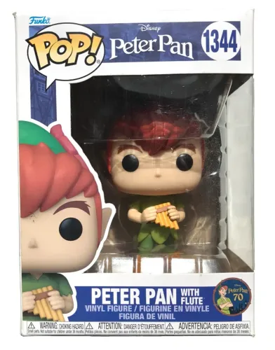 Boneco Funko Pop Peter Pan Com Flauta 1344 Original
