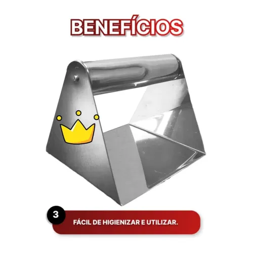 Prensa para hambúrguer 
