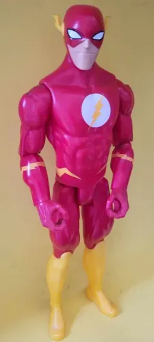 Boneco FLASH DC HQ Liga da Justiça Mattel 30cm