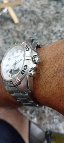 Relógio Technos Skydiver T205 CB  Modelo Grande Pesado Relíquia Excel. Estado Bateria Nova