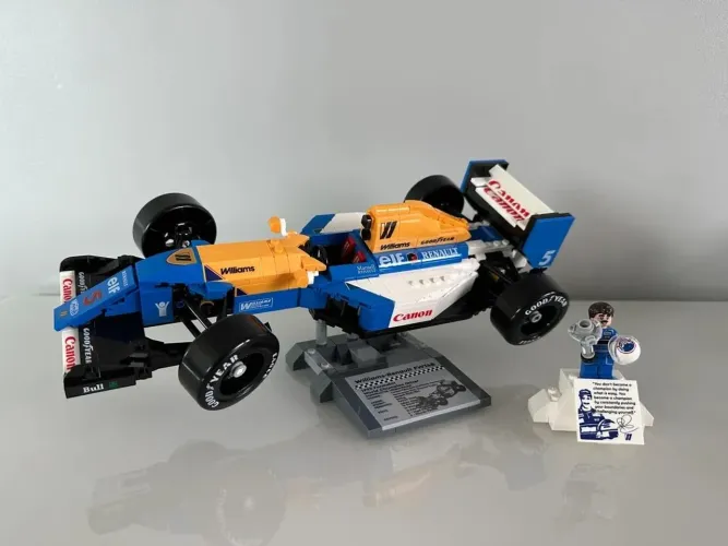 Carro F1 Williams Mansell 799 peças blocos de montar