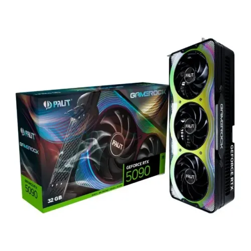 Placa de Vídeo Nvidia Geforce Palit RTX 5090 32GB, 512 Bits, GDDR7 
