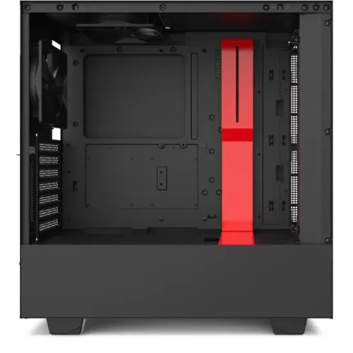 Gabinete Gamer NZXT H510i Preto e Vermelho com Painel Lateral em Vidro Temperado
