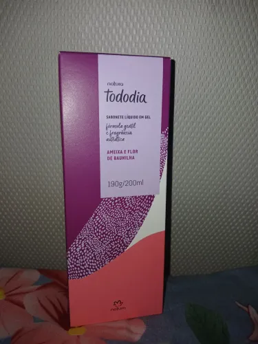 Sabonete Líquido em Gel Natura Tododia Ameixa e Flor de Baunilha