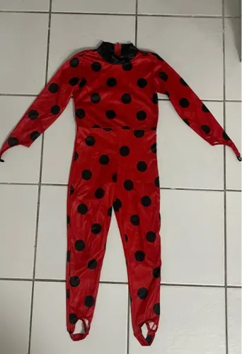 Fantasia Macacão de Lady Bug - original Tamanho M