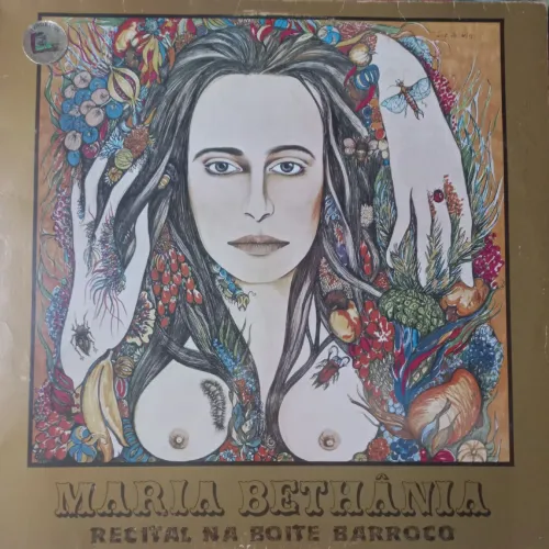 Disco de Vinil Maria Bethânia - Recital Na Boite Barroco