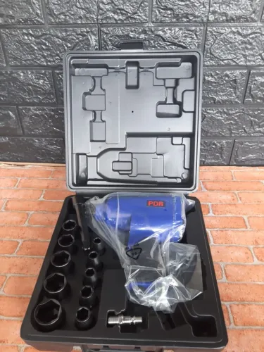 Chave de Impacto Pneumática com Maleta 7000RPM - Estoque limitado