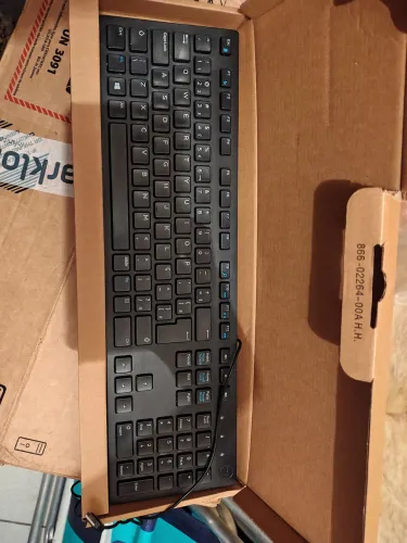Teclado cabo USB Dell 
