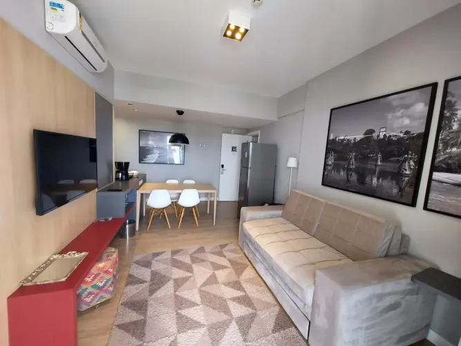 Apartamento mobiliado no caminho das arvores com 63 M² com 2 quartos - Salvador - BA