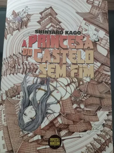 A Princesa do Castelo Sem Fim (pipoca e nanquim)