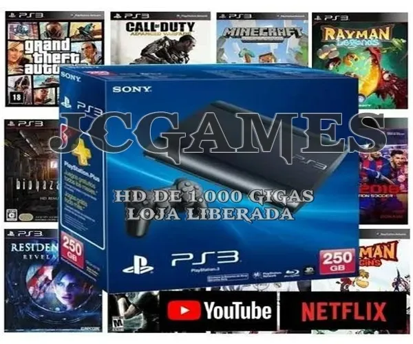 PlayStation super Slim / Destr@v@d0 /1500 jogos / JCGames /aceito cartao !!!