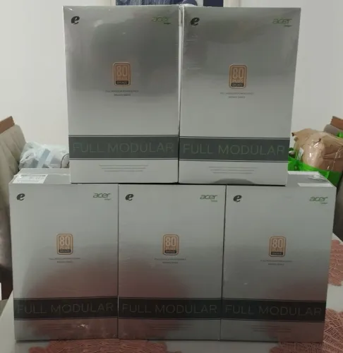 FONTE ACER 550W 80 PLUS BRONZE FULL MODULAR 