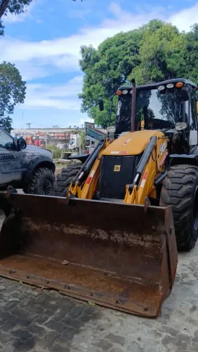 Retro carregadeira jcb 4cx ano 2015