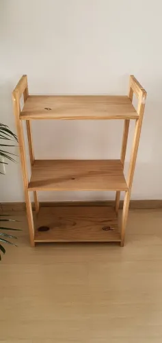 Conjunto Arara e estante em palete