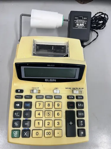 calculadora Elgin MA5131 mesa escritório bobina Bivolt 