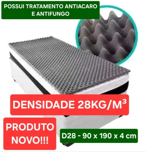 Colchão colchonete Piramidal Alveolado caixa de ovo