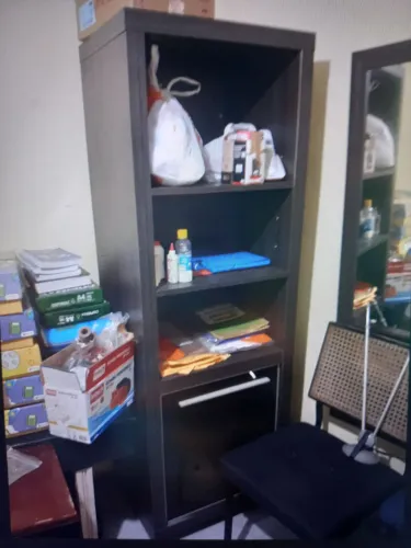 Armário de Escritório com Prateleiras e Gaveta
