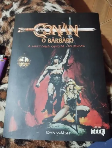 Livro Conan O Bárbaro - A história oficial do filme