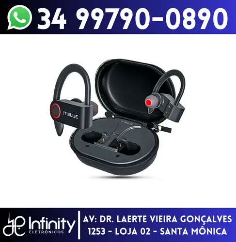 Fone De Ouvido Bluetooth 5.0 Corrida Esportes